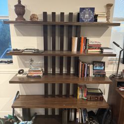 Large Wood Bookshelf