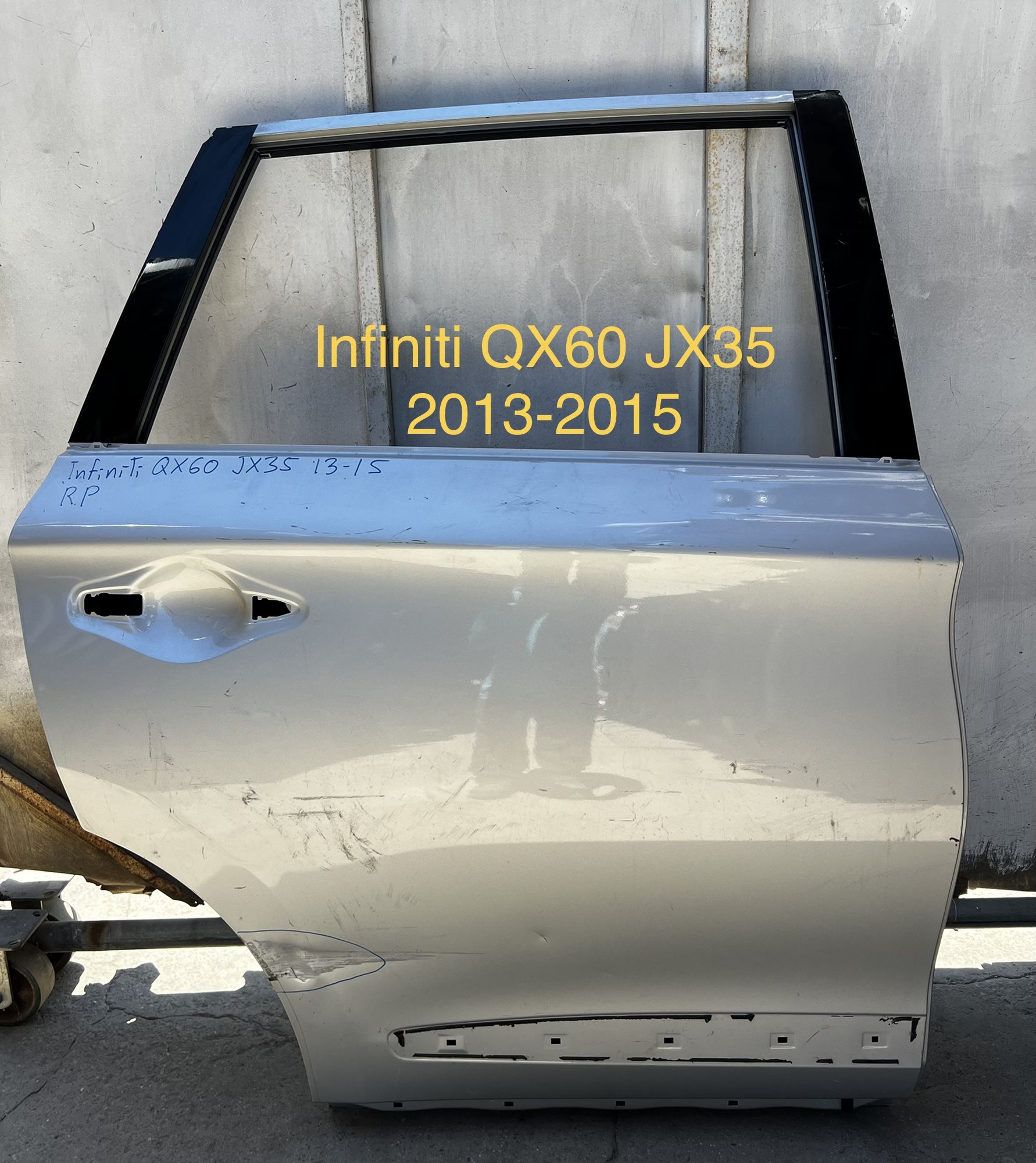 2013-2015 Infiniti QX60 JX35 Rear Passenger Door OEM