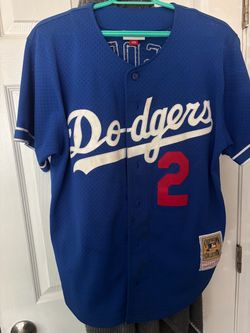 Mitchell & Ness Dodgers #2 Cooperstown Jersey