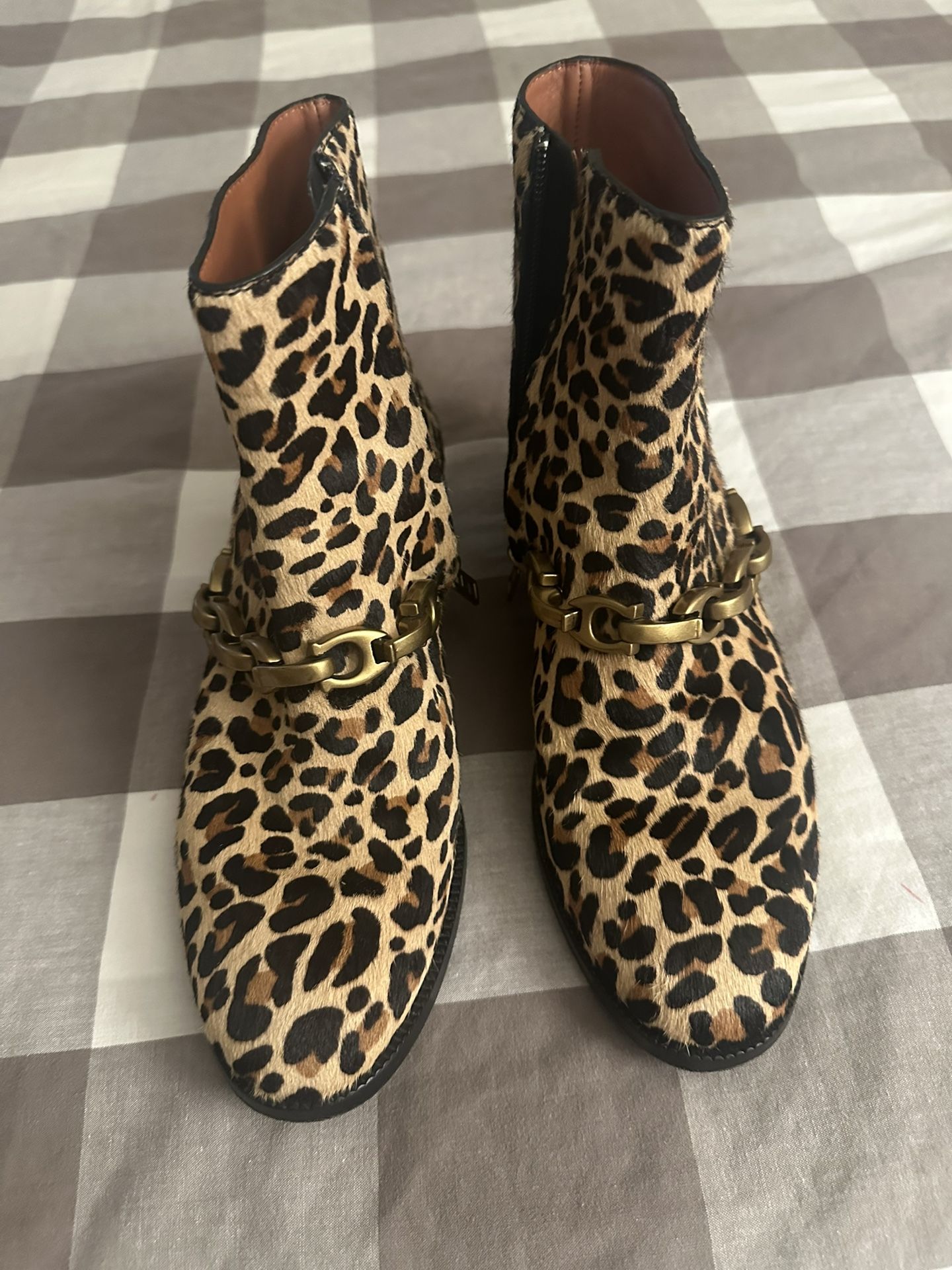 Coach Boots Animal print