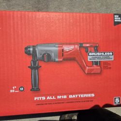 Milwaukee 18v Rotary Hammer Drill Brushless Brand New Tool Only 