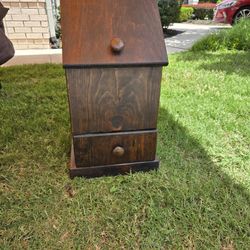 Wooden Potato and Oion holder