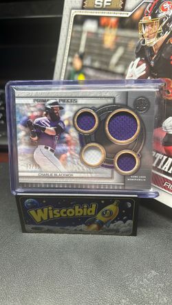 Charlie Blackmon quad patch game used /99