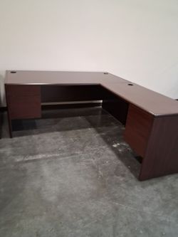 Desks, chairs, conference tables