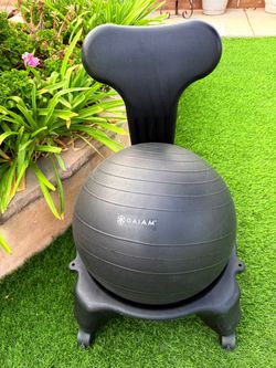 Gaiam exercise, balance, desk ball chair