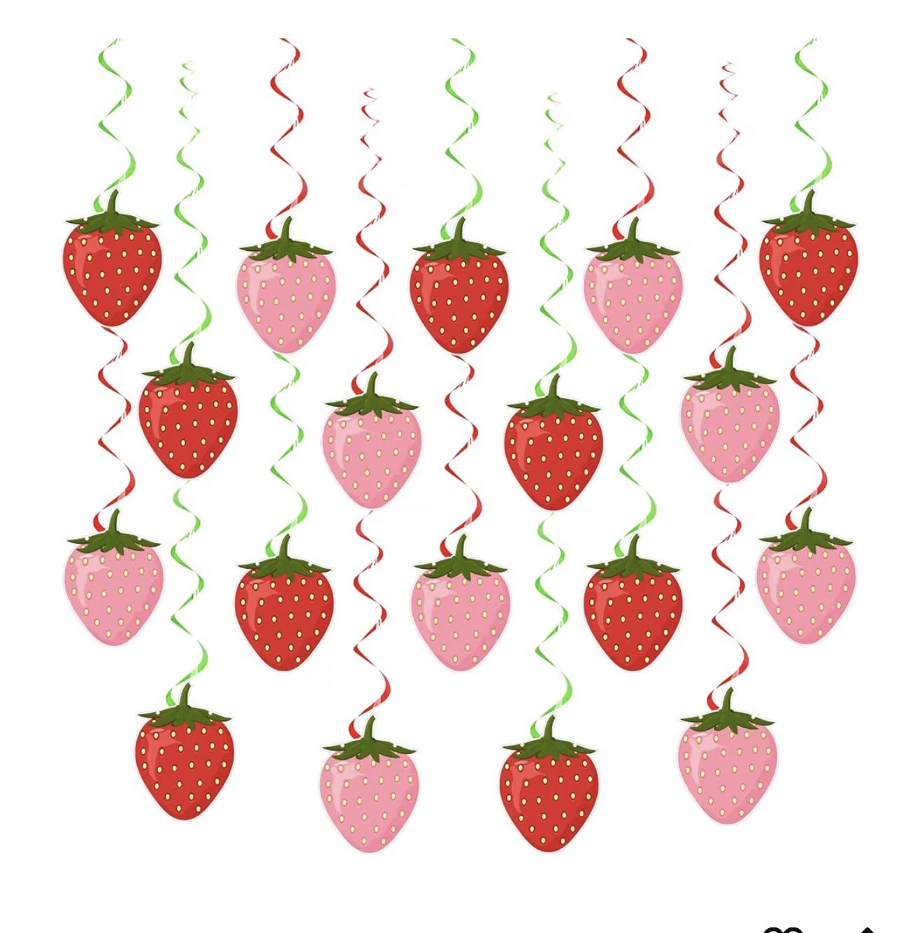 Berry First Birthday Decorations 