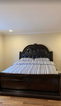 california king bed & dresser