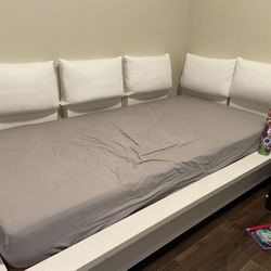 Ser Of 2 Low Profile Twin Beds