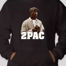 Black and White Hoodie All Sizes