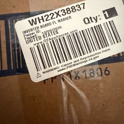 GE washer inverter  board. WH22X38837