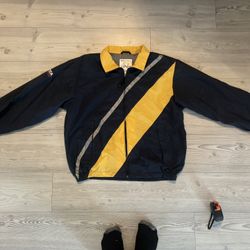 Vintage Nautica Competition Mens Windbreaker Jacket Men’s Size Large