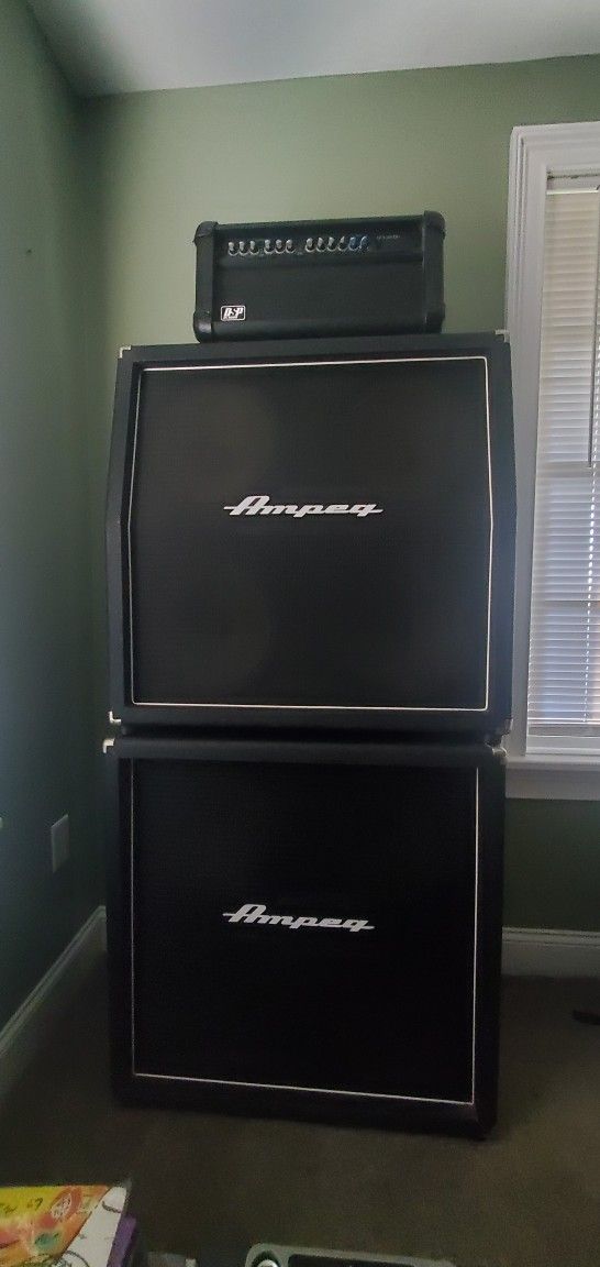 Ampeg FULL STACK GUITAR AMP (2- 4x12s) Excellent Condition