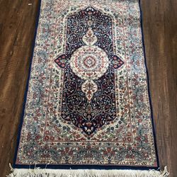 Antique Oriental Rug  36 X  62