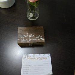 Ring Box And  Wedding Cards