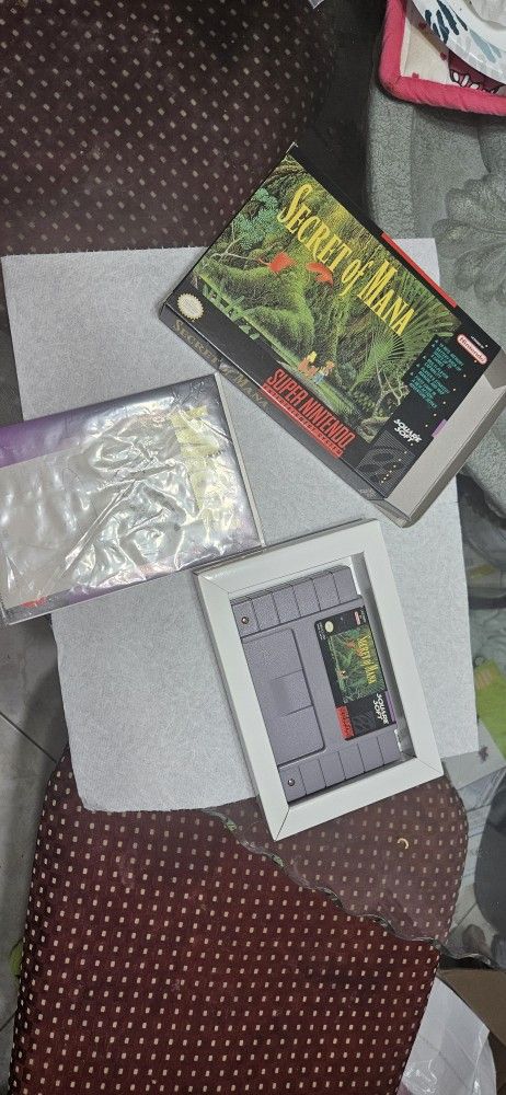 Secret Of Mana Boxed No Manual No Map