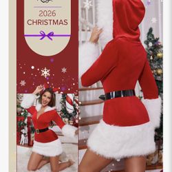 Santa's Helper Halloween Costume Dress 