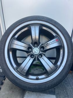 350z Nismo OEM Wheels Fronts Nissan z33 Rays Track Premium Forged