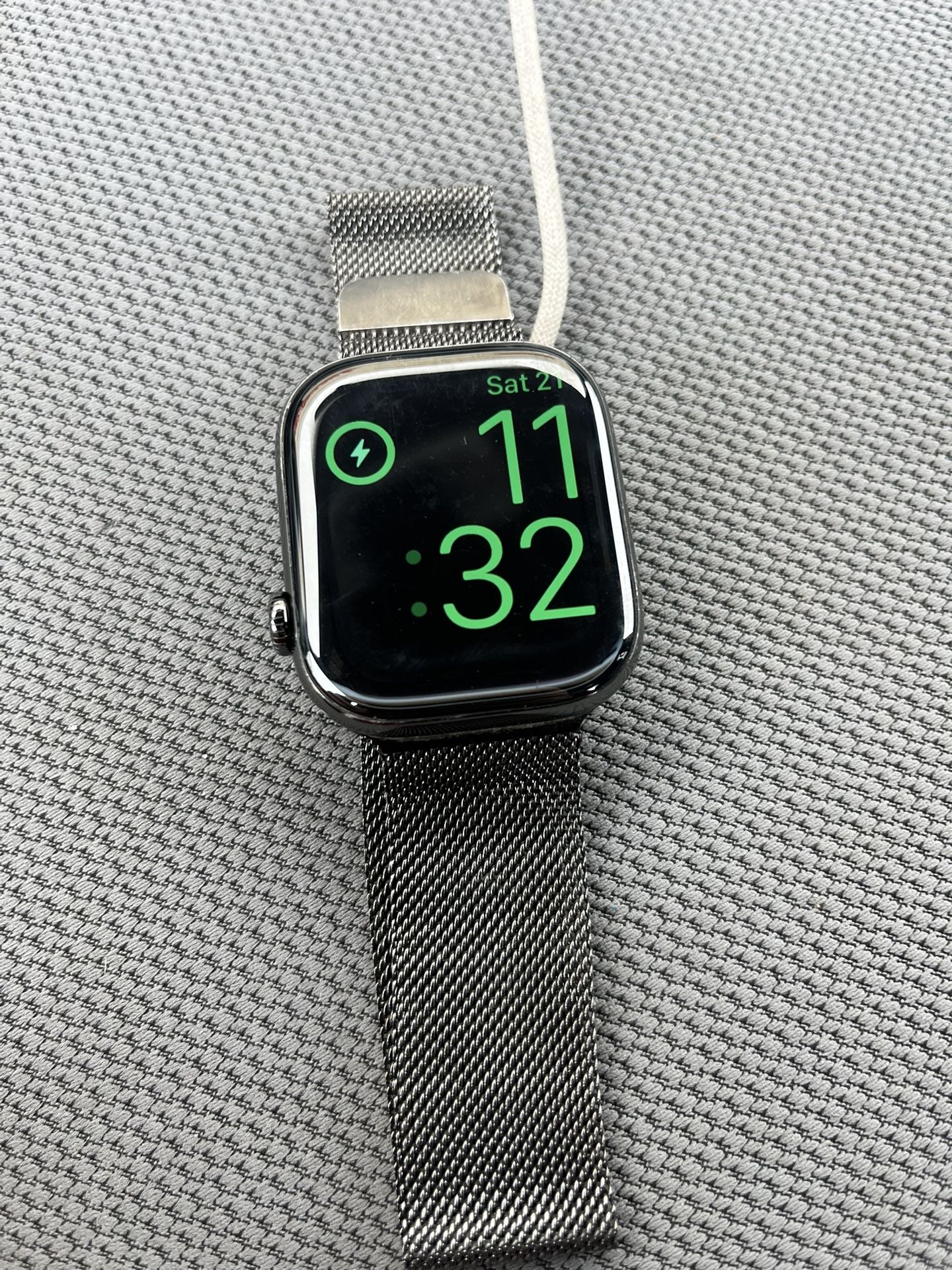 Apple Watch Series 10 Titanium 46mm With Milanese Loop Band