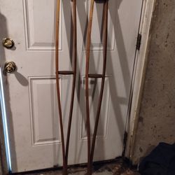 Antique Crutches 