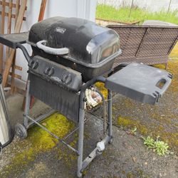 Black Gas Grill