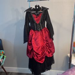 Vampire /witch/ Dark Night Costume Size 5/6 