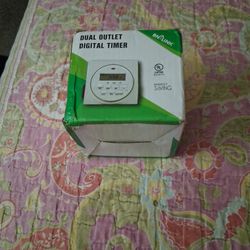 Dual Outlet Digital Timer
