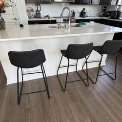Counter Stools Set Of Three 