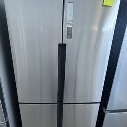 Hair Beautiful Stainless Steel 4 Doors Refrigerator 