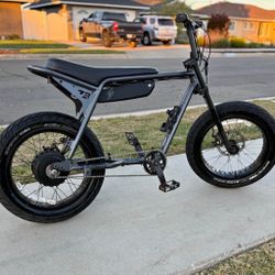 Super 73 ZX (1170 Miles) Gray Electric Bike 