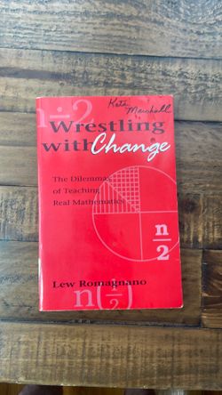 Wrestling with change