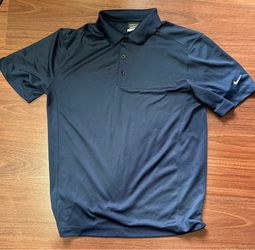 Slightly Used Navy Nike Golf Polo - Men’s Medium