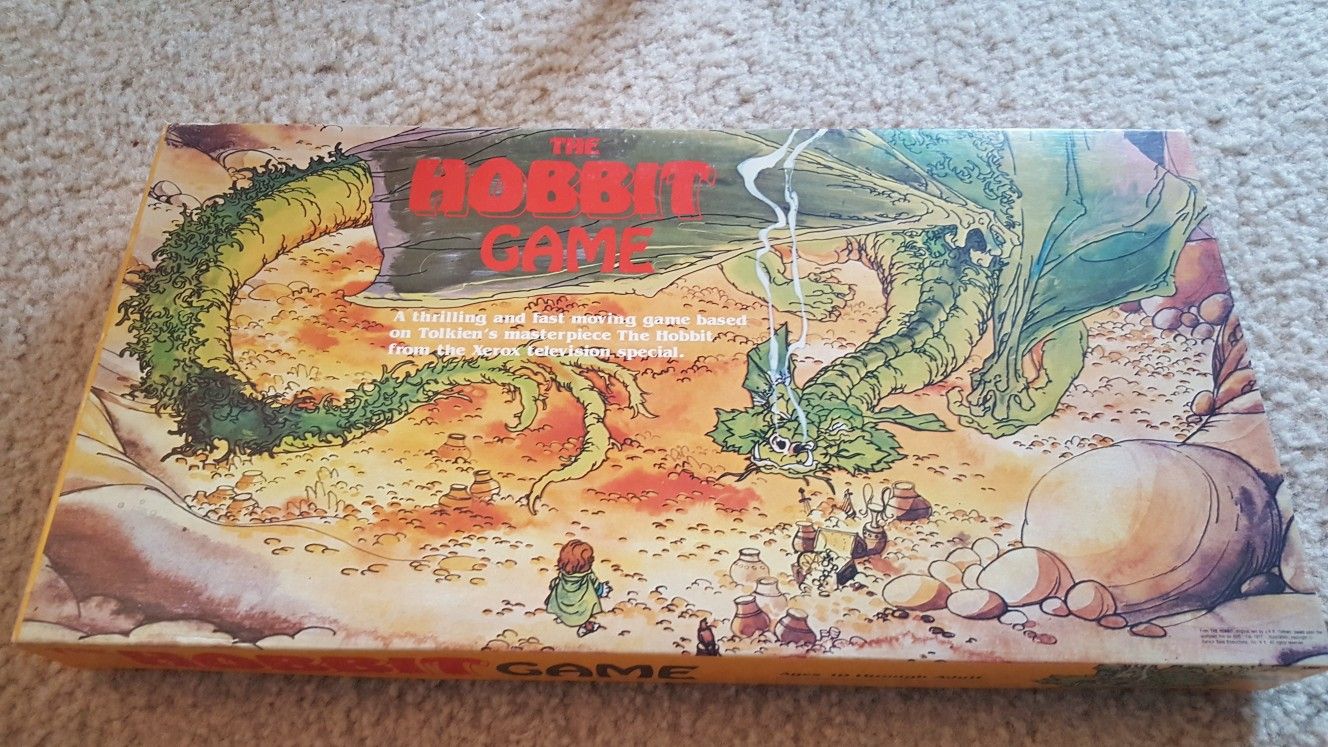 RARE 1970's HOBBIT Board Game