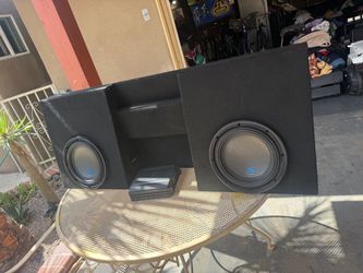 Alpine subs and amp