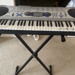 Casio LK-43 61-key portable electronic keyboard.  