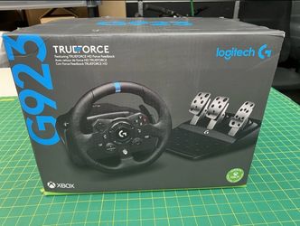 Logitech G923 TRUEFORCE Racing Wheel Pedals Xbox Series X|S One PC