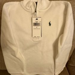 New Boys Ralph Lauren Quarter Zip 