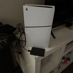 White PlayStation 5 Gaming Console