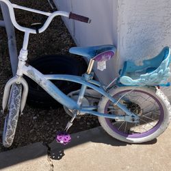 Frozen Themed Girls Bike