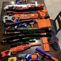 Nerf Guns With Darts Included 