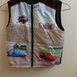 disney cars 4t kids vest coat