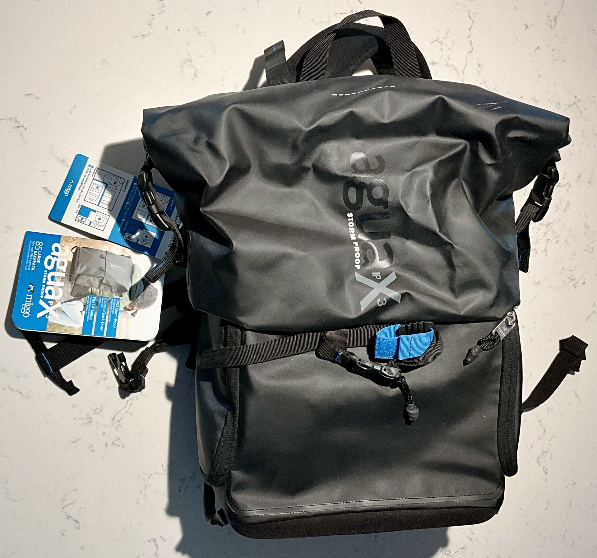 Miggo Aqua X Storm Proof Backpack / 85L