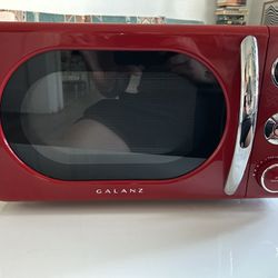 Galanz Brand Attractive Red Microwave 
