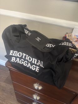 ASSHOLES LIVE FOREVE duffle bag