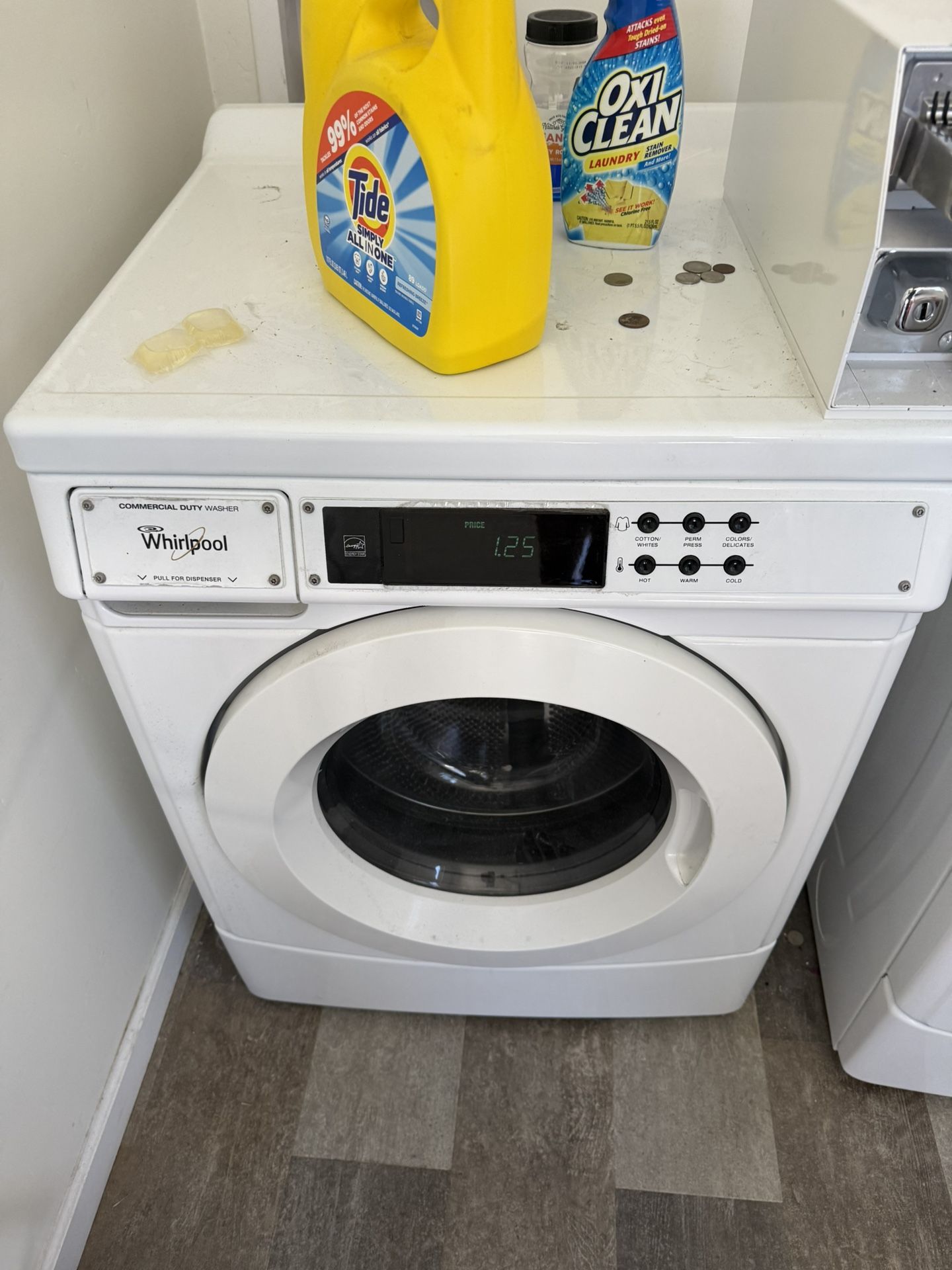 Whirlpool Coin Operated Washer And Dryer Commercial Duty Laundry