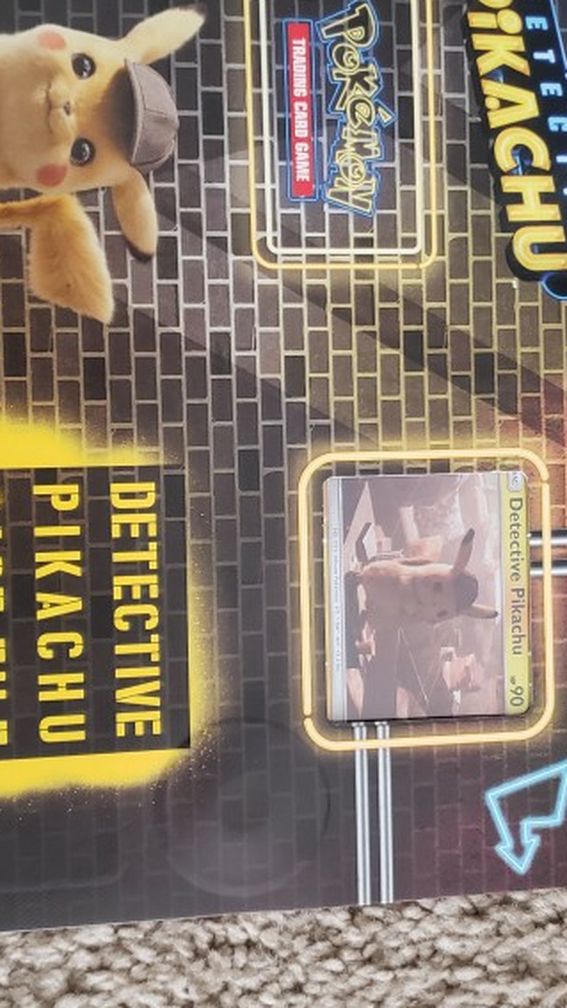 Detective Pikachu Case File Pokemon (RARE)