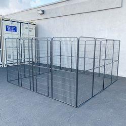 (New in box) $360 Heavy-Duty 10x10x5ft Large Dog Playpen with 16-Panels, Crate Kennel Exercise Gate