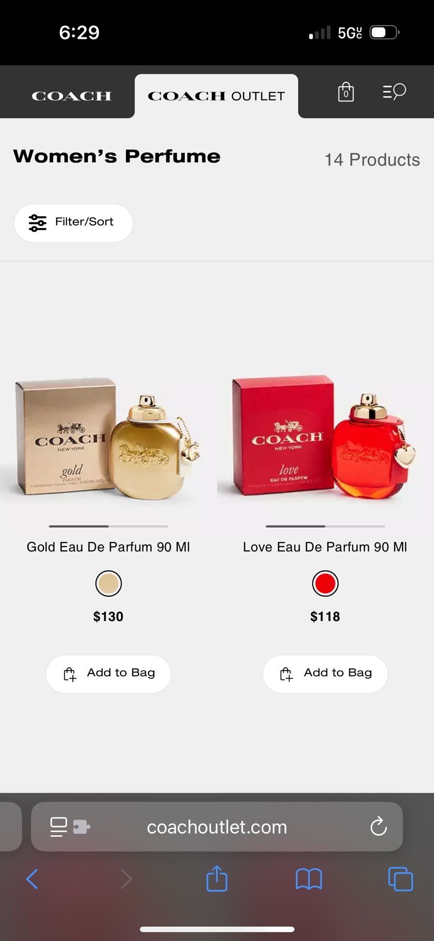 Coach Perfume