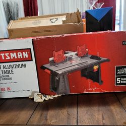 Craftsman Die Cast Aluminum Router Table 