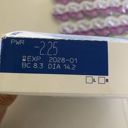 Precision 1 ONE -DAY contact lenses