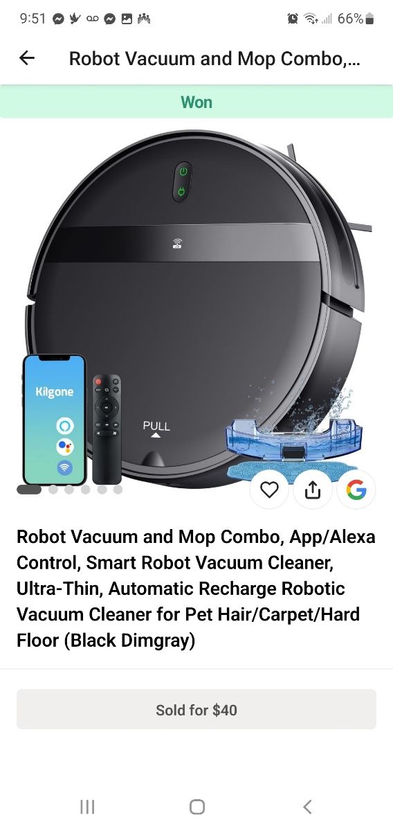 Robot Vacuum & Mop